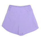 NIKE RUNNING Womens Shorts Purple XS W26 Lightweight Activewear Gym