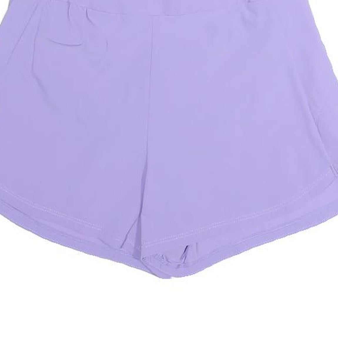 NIKE RUNNING Womens Shorts Purple XS W26 Lightweight Activewear Gym