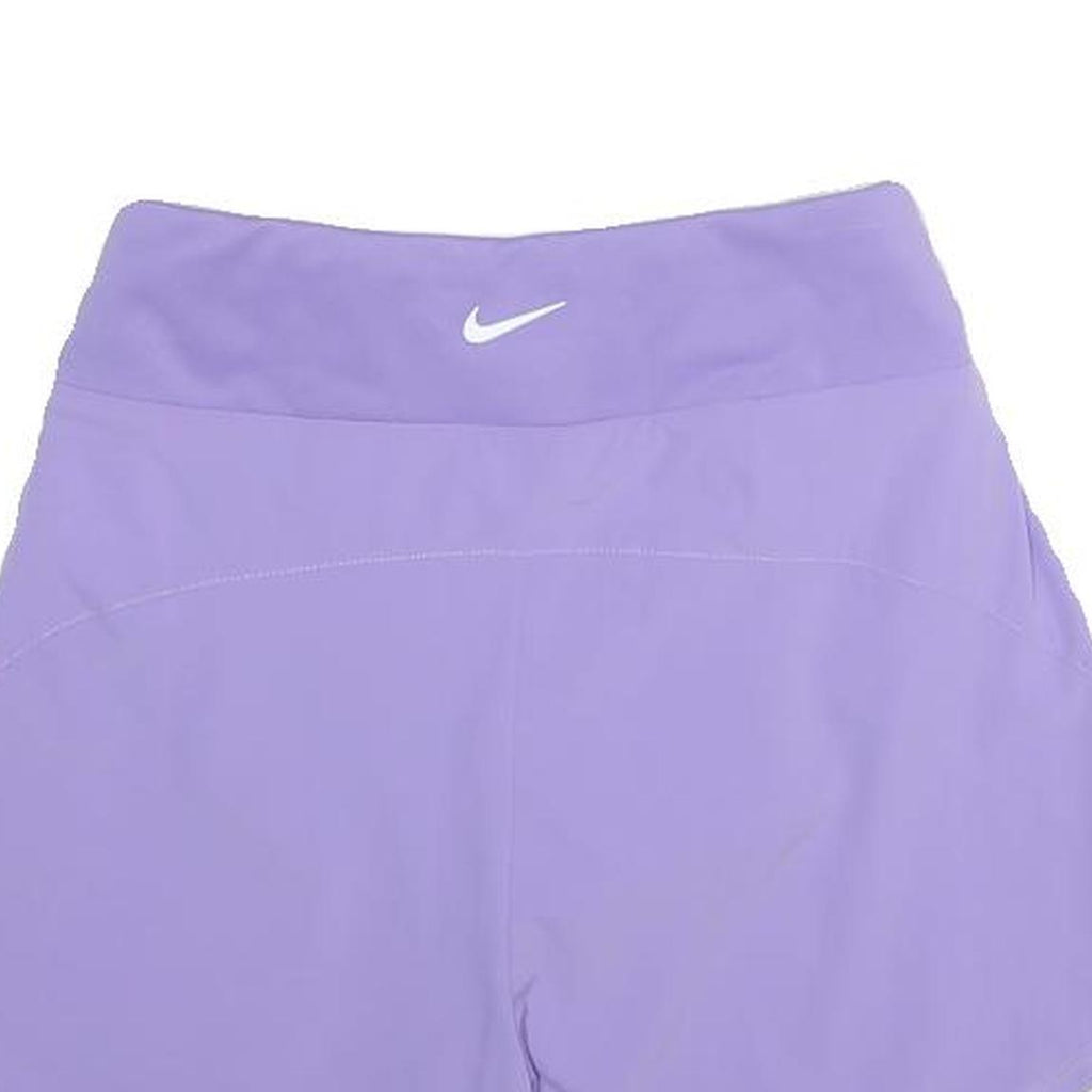 NIKE RUNNING Womens Shorts Purple XS W26 Lightweight Activewear Gym