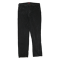 WRANGLER Womens Black Regular Straight Denim Dark W36 L35 Classic Fit Jeans