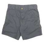CARHARTT Womens Shorts Grey Casual Cotton Blend M W28 Workwear Pockets
