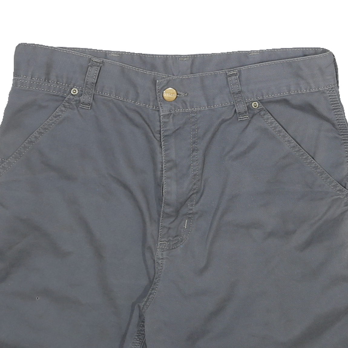 CARHARTT Womens Shorts Grey Casual Cotton Blend M W28 Workwear Pockets