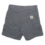 CARHARTT Womens Shorts Grey Casual Cotton Blend M W28 Workwear Pockets