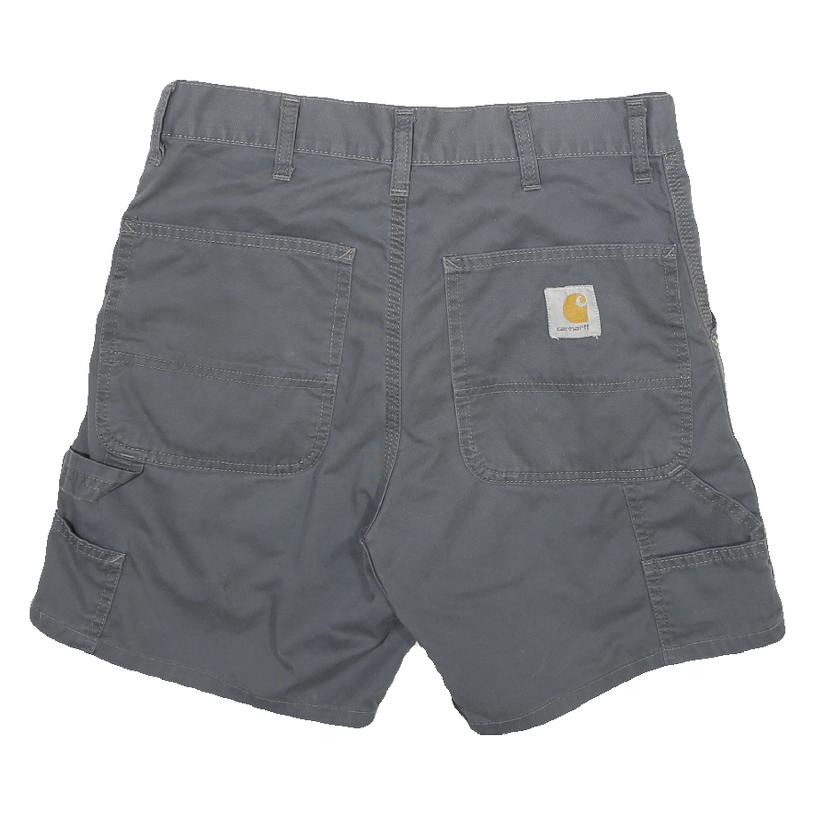 CARHARTT Womens Shorts Grey Casual Cotton Blend M W28 Workwear Pockets
