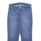 LEVI'S Womens Jeans Blue Regular Straight Denim Medium W31 L24 Casual Classic