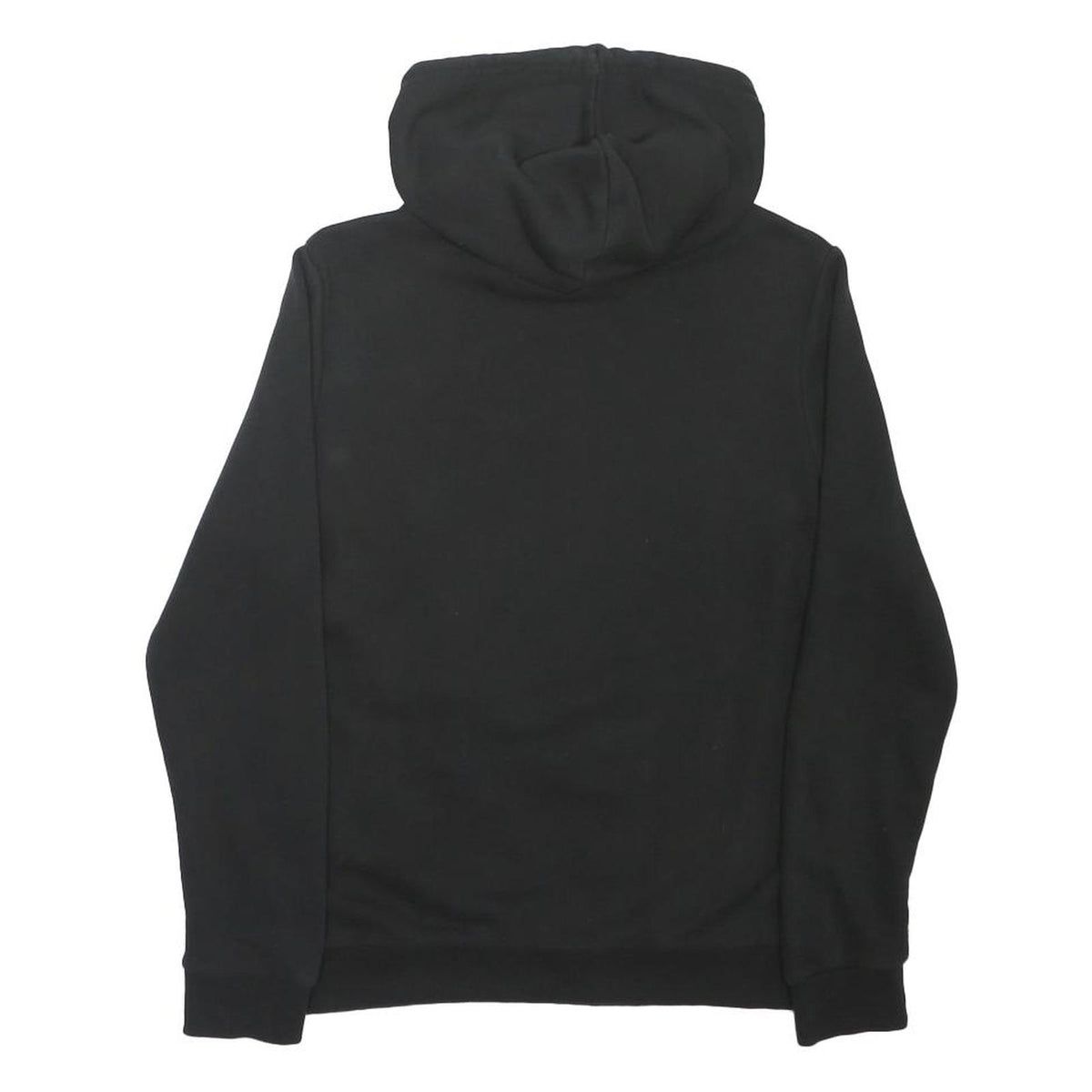 PUMA Mens Black Hoodie S Cotton Blend Pullover Hooded Sweatshirt Drawstring