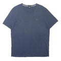 BOSS HUGO BOSS Mens Blue T-Shirt L Short Sleeve Crew Neck Cotton Blend Casual
