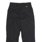 DICKIES Mens Cotton Blend Black Regular Cargo Trousers W29 L25 Workwear Zip