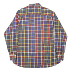 PAUL & SHARK Mens Multicolour Check Shirt L Button-Down Collar Long Sleeve