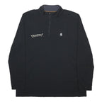 CARHARTT Mens Black Pullover Plain Crew Neck Basic Knit XL Work Jumper