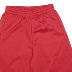 AIR JORDAN Mens Red Casual Sports Shorts S W28 Elastic Waist