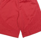 AIR JORDAN Mens Red Casual Sports Shorts S W28 Elastic Waist