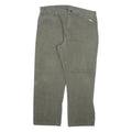 DICKIES Mens Regular Fit Straight Leg Denim Grey Cotton Blend W40 L30 Workwear