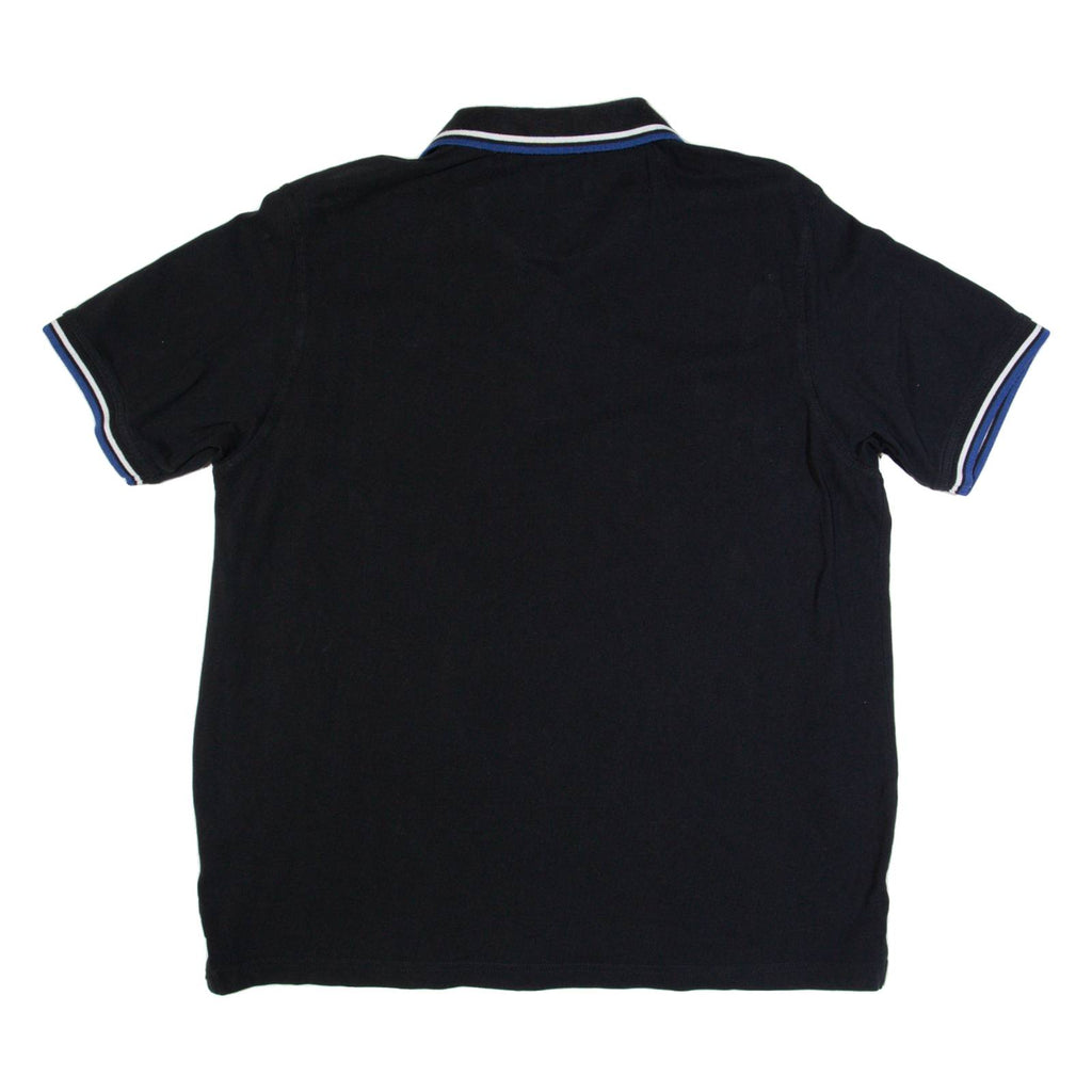 PIERRE CARDIN Mens Polo Shirt Black 2XL