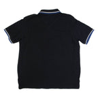 PIERRE CARDIN Mens Polo Shirt Black 2XL
