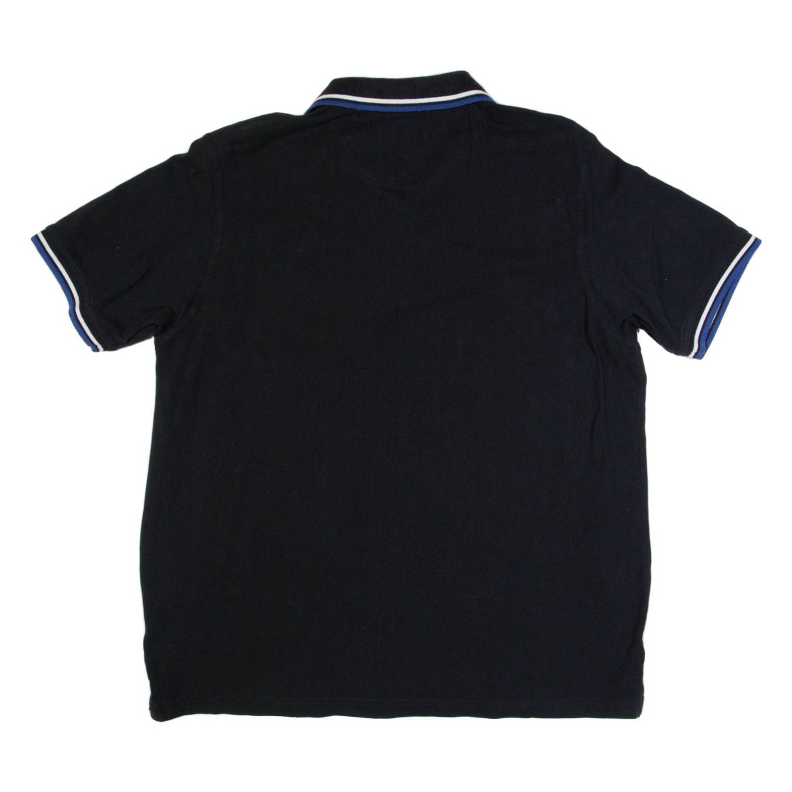 PIERRE CARDIN Mens Polo Shirt Black 2XL