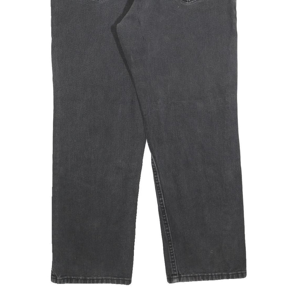 LEE Mens Cotton Blend Regular Fit Straight Leg Denim Blue W38 L29 Classic Zip