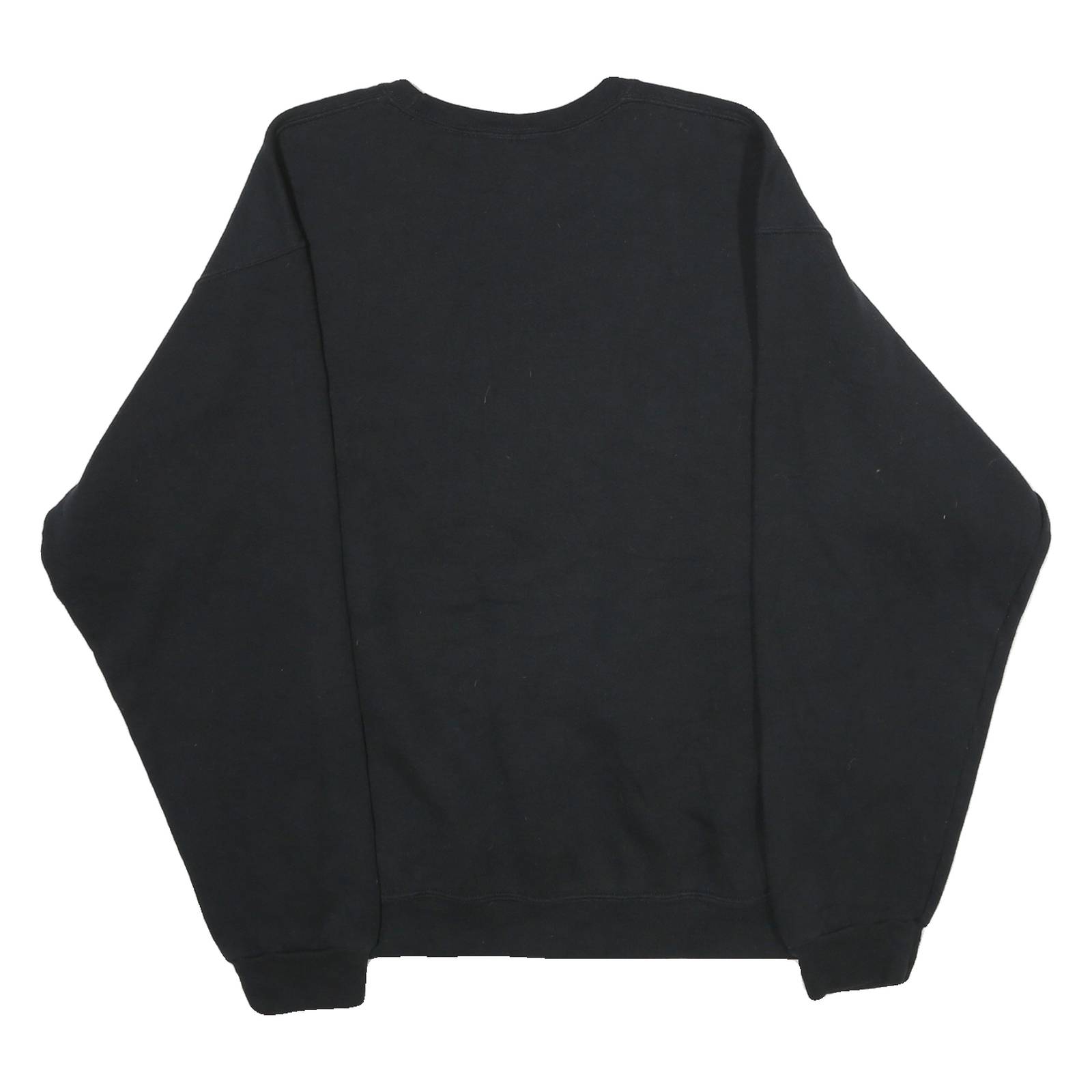 RUSSELL ATHLETIC Mens Black Munster Mustangs Crew Neck L Cotton Blend Pullover