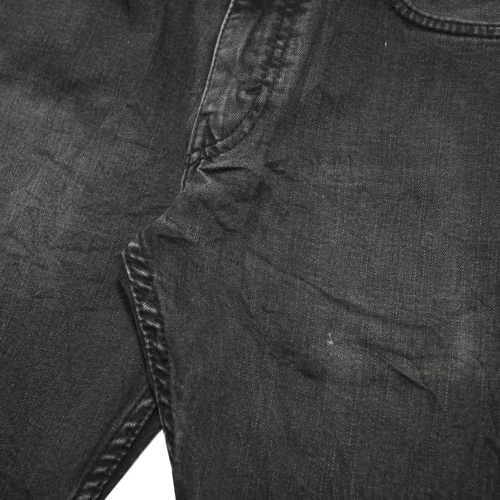 LEVI'S 512 Tapered Mens Jeans Black Slim Tapered Denim Good Condition W29 L27