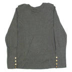 WHISTLES Womens Jumper Green Tight Knit L