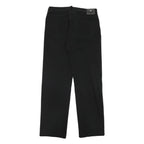 VERSACE JEANS COUTURE Womens Regular Black Polyester Blend Trousers W30 L31