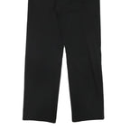 VERSACE JEANS COUTURE Womens Regular Black Polyester Blend Trousers W30 L31