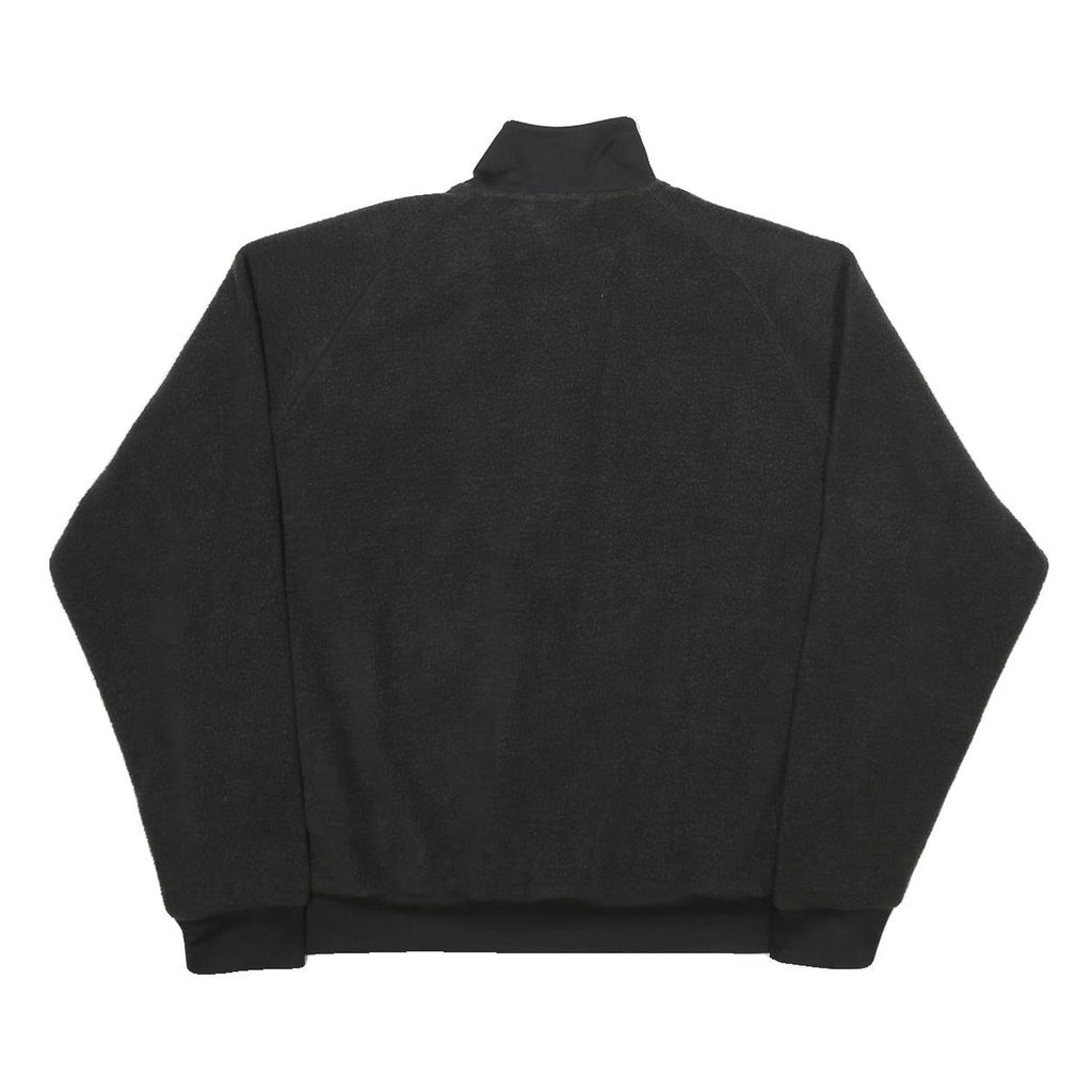 PUMA Mens Black Track Jacket XL Polyester Plain Zip Athletic Sportswear