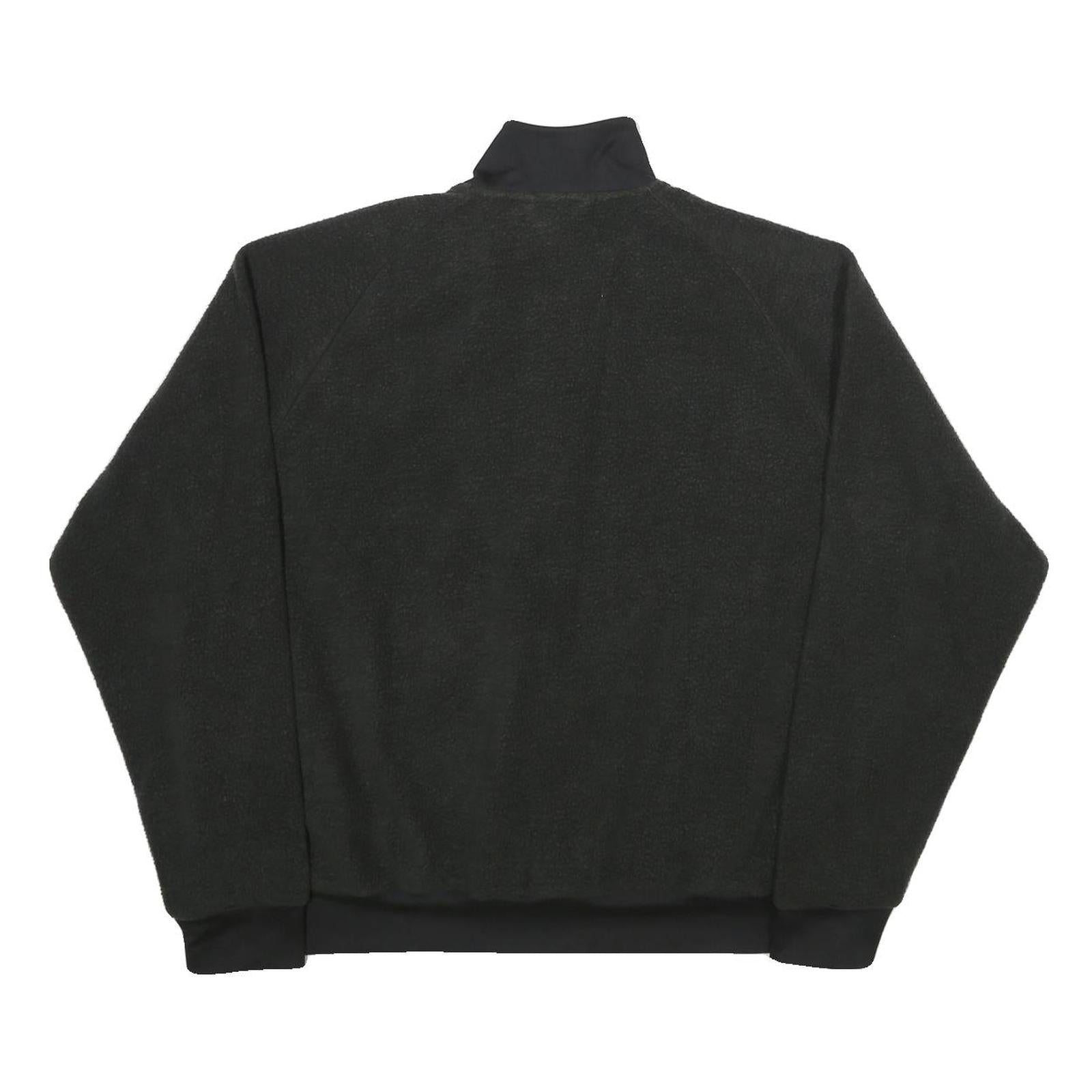 PUMA Mens Black Track Jacket XL Polyester Plain Zip Athletic Sportswear