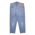 HUGO Mens Jeans Blue Regular Straight Denim Medium W34 L27 Premium Casual