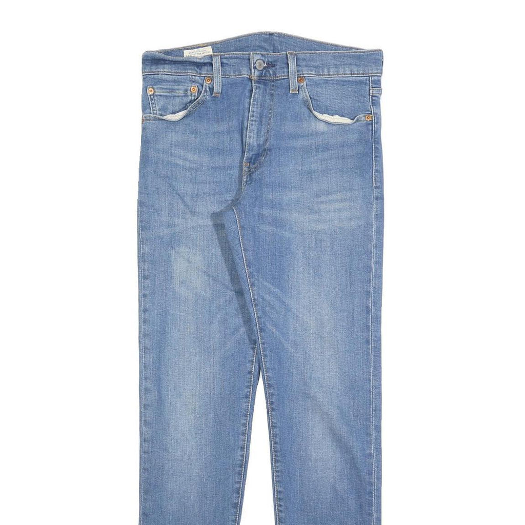 LEVI'S 512 BIG E Mens Jeans Blue Slim Skinny Denim Medium W30 L34 Authentic