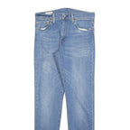 LEVI'S 512 BIG E Mens Jeans Blue Slim Skinny Denim Medium W30 L34 Authentic