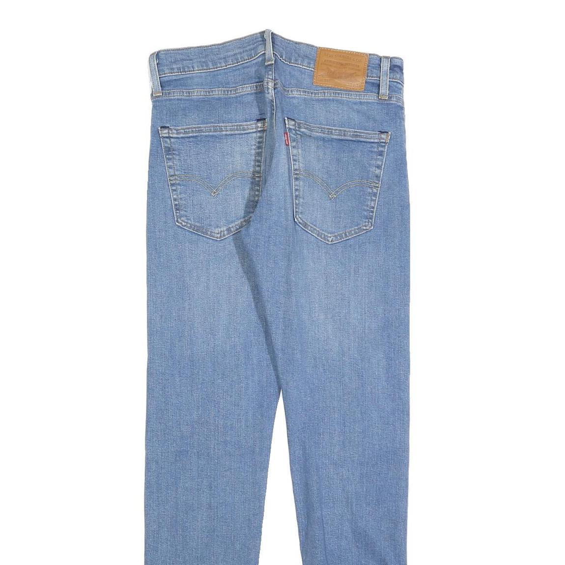 LEVI'S 512 BIG E Mens Jeans Blue Slim Skinny Denim Medium W30 L34 Authentic