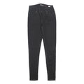LEVI'S Womens Jeans Black Slim Skinny Denim W26 L30 Stretch Zip Fastening