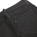 LEVI'S Womens Jeans Black Slim Skinny Denim W26 L30 Stretch Zip Fastening
