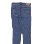 LEVI'S 311 Womens Slim Blue Denim Medium Slim Fit W26 L30 Stretch Cotton Blend