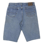 WRANGLER Mens Denim Blue Casual Shorts L W36 Cotton Blend Comfortable Fit