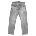 LEVI'S 502 Mens Jeans Grey Classic Straight Denim Medium W30 L25 Cotton Blend