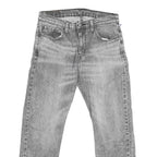 LEVI'S 502 Mens Jeans Grey Classic Straight Denim Medium W30 L25 Cotton Blend