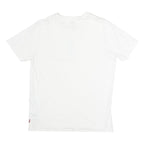 LEVI'S Mens White Darth Vader Graphic T-Shirt M Short Sleeve Crew Neck Cotton