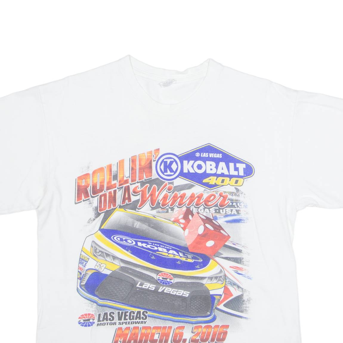 KEYA Kobalt 400 Mens T-Shirt White USA M