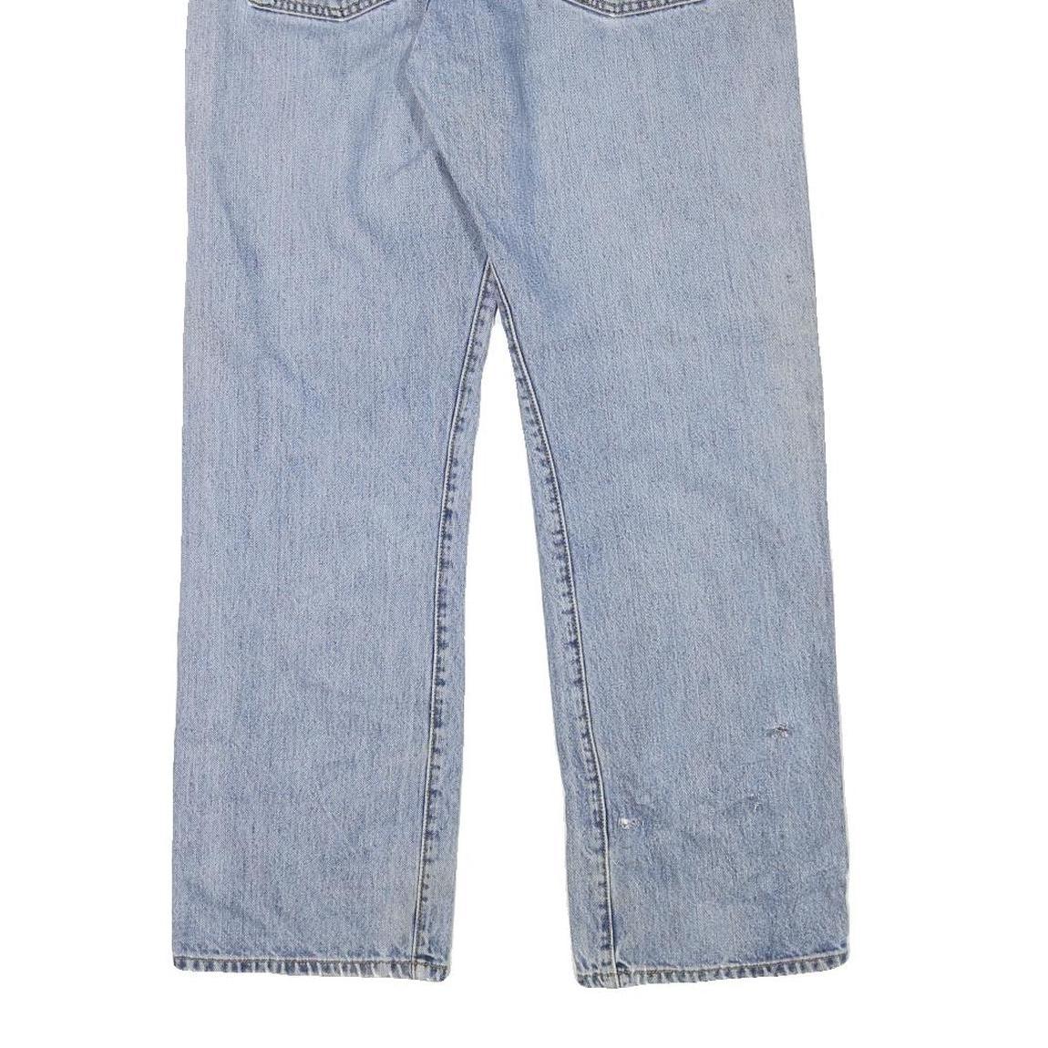 LEVI'S 501 Mens Jeans Blue Regular Straight Denim Medium W32 L30 Classic Style