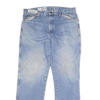 DICKIES Mens Regular Fit Blue Denim Jeans Button Closure W36 L31 Classic Casual