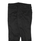 NAUTICA Womens Black Cotton Blend Slim Straight Trousers W33 L26 Stylish Casual