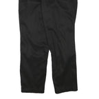 NAUTICA Womens Black Cotton Blend Slim Straight Trousers W33 L26 Stylish Casual