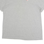 CHAMPION Mens Grey Crew Neck Short Sleeve T-Shirt L Classic Cotton Logo