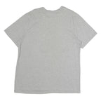 CHAMPION Mens Grey Crew Neck Short Sleeve T-Shirt L Classic Cotton Logo