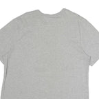 CHAMPION Mens Grey Crew Neck Short Sleeve T-Shirt L Classic Cotton Logo