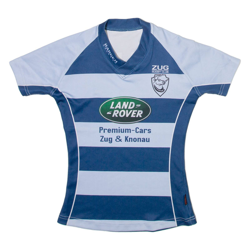 BADGER RUGBY UK Womens Jersey Blue V-Neck S
