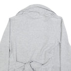 THE NORTH FACE Womens Grey Cotton Blend Drawstring Jacket S Jersey Classic