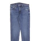 LEVI'S 512 Tapered Mens Jeans Blue Slim Tapered Denim Medium W30 L32 Classic Zip